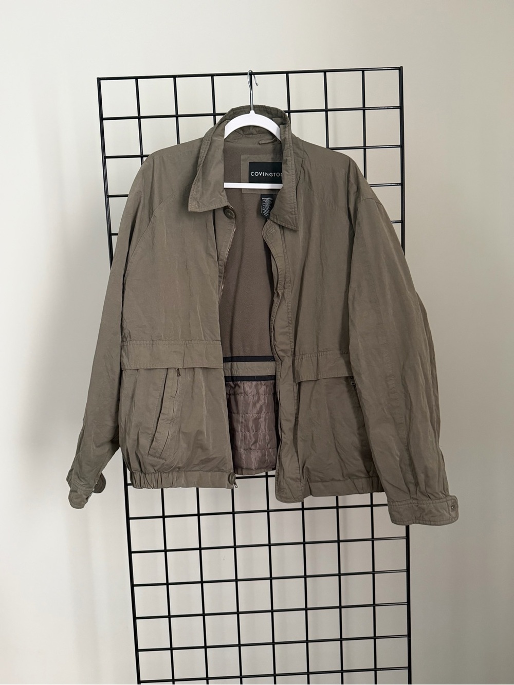 Covington Olive Lightweight Men's Shirt Jacket